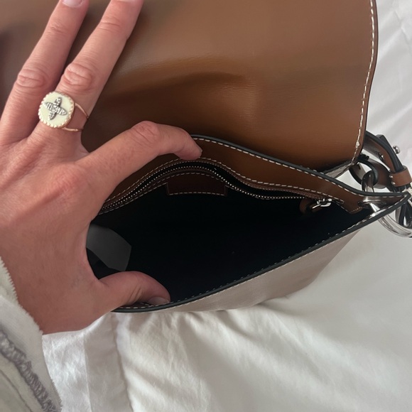 Ganni Brown Crossbody Bag - Picture 4 of 5
